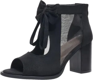 Ladmiple Chunky Heels For Women Dressy Sandals Open Toe Ankle Strap Comfortable Party Dress Wedding Pumps Shoes Block Heels