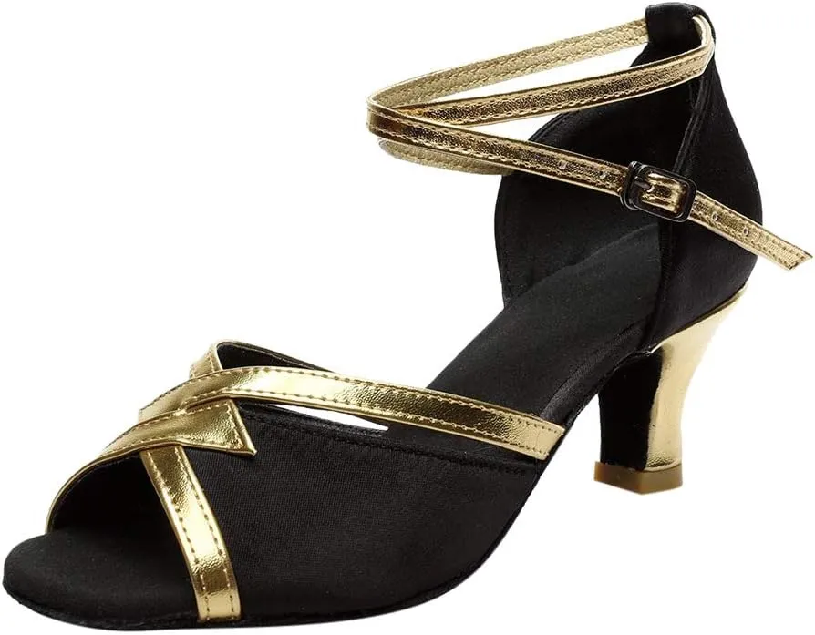 Sandal Heel Womens Strappy Heels Dressy Sparkly Heels Sandals for Women Open Toe for Party Prom Wedding